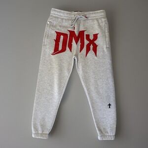 NWOT DMX x Shoe Palace Sweatpants Gray Hip-hop Sweats Men's Medium